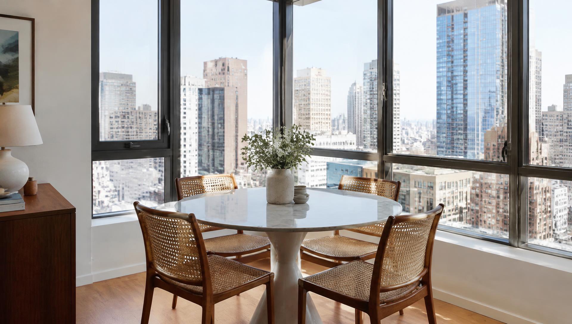 Skyline Dining Nook — interior design inspiration