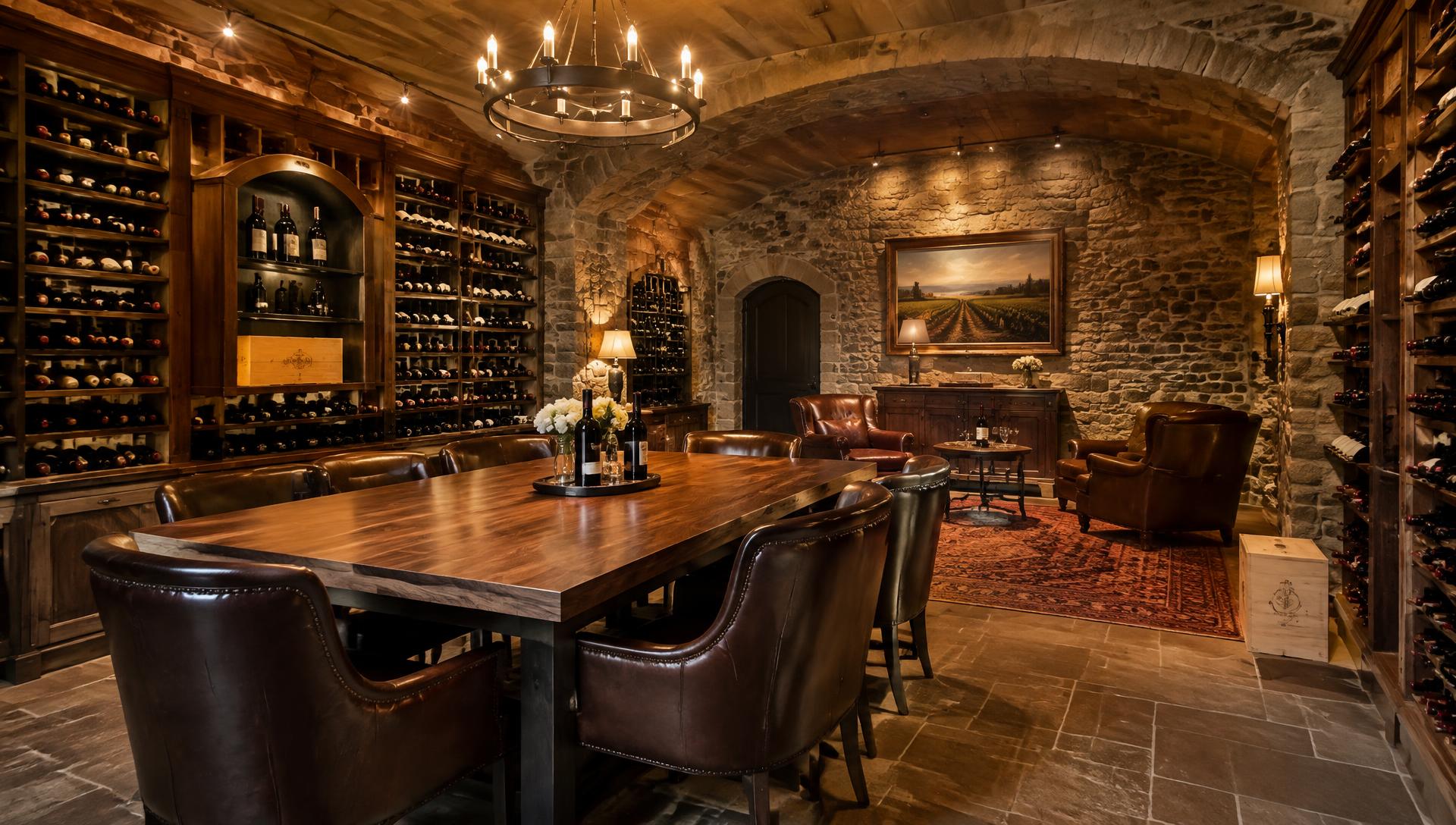 Estate Wine Cellar — interior design inspiration
